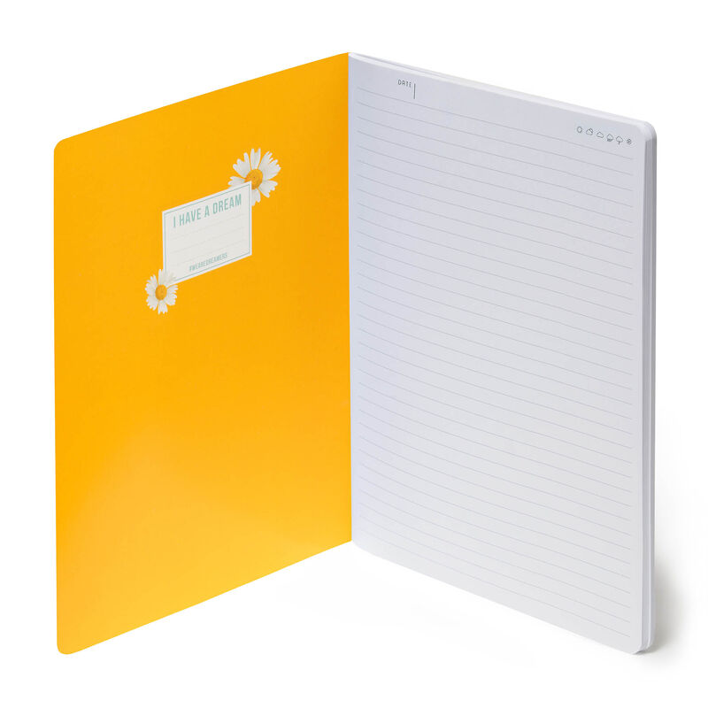 Back to School | Legami Large Notebook Daisy by Weirs of Baggot St