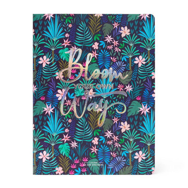 Back to School | Legami Large Notebook Flora by Weirs of Baggot St