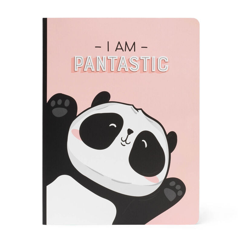Back to School | Legami Large Notebook Panda by Weirs of Baggot St