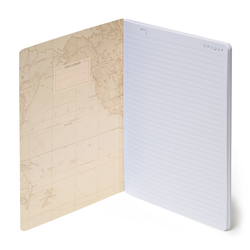 Back to School | Legami Large Notebook Travel by Weirs of Baggot St