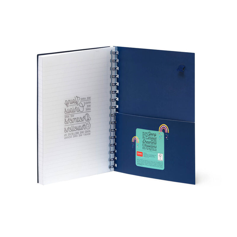 Back to School | Legami Large Spiral Notebook After Rain Weirs of Baggot St