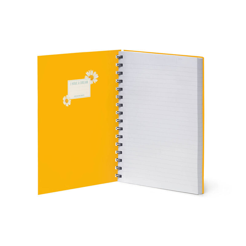 Back to School | Legami Large Spiral Notebook Daisy Weirs of Baggot St