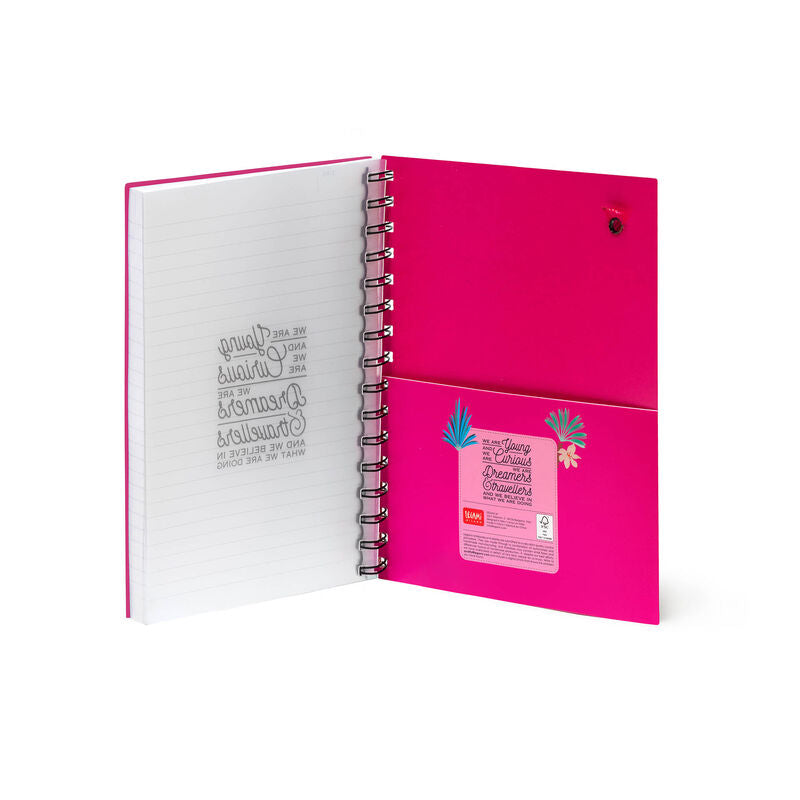 Back to School | Legami Large Spiral Notebook Flora Weirs of Baggot St