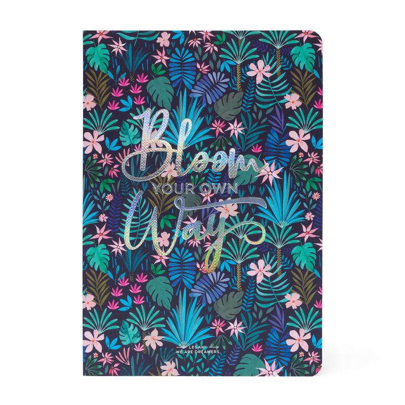 Back to School | Legami Medium Notebook Flora by Weirs of Baggot St