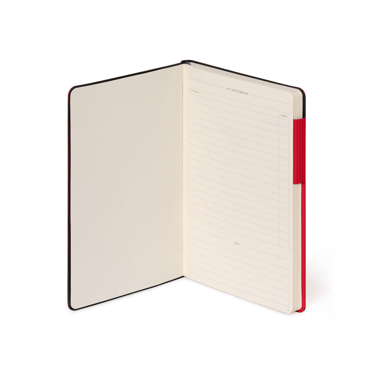 Notebook | Legami Medium Notebook lined- Red by Weirs of Baggot Street