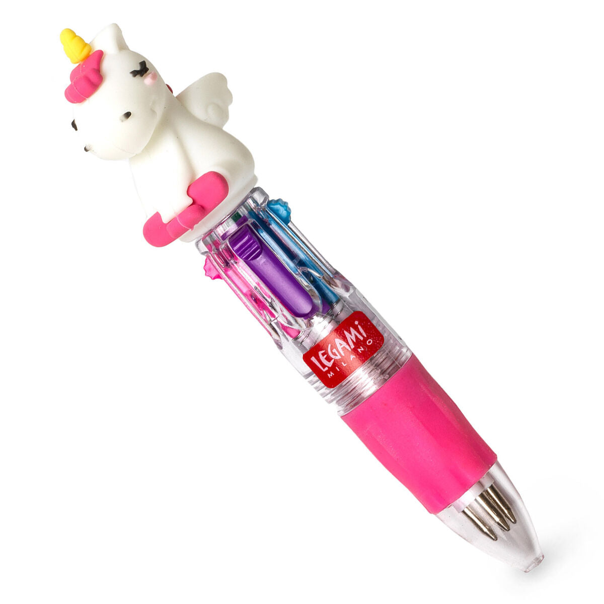 Back to School | Legami Mini 4-Colour Pen Unicorn Weirs of Baggot St
