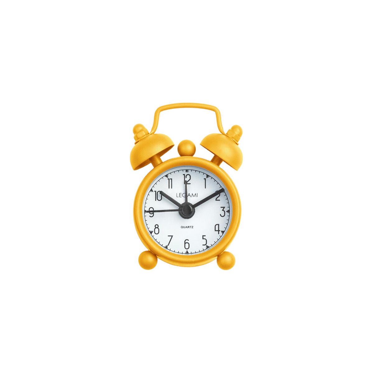 Fab Gifts | Legami Mini Tick Tock Alarm Clock - Yellow by Weirs of Baggot Street