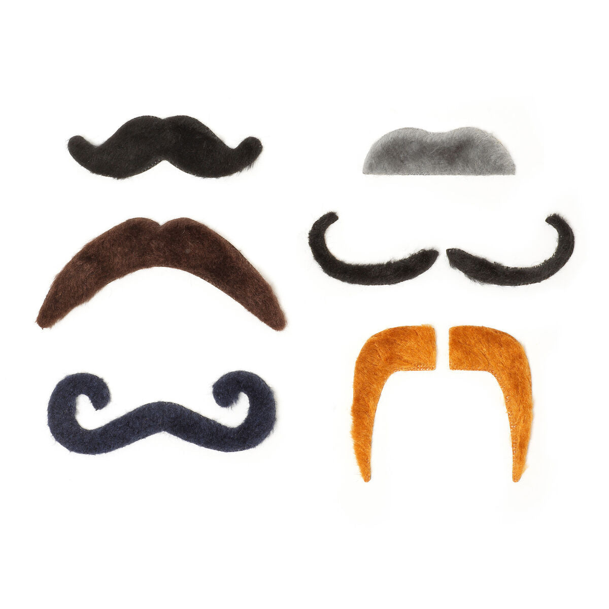 Gift | Legami Set of 6 Fake Moustaches by Weirs of Baggot St