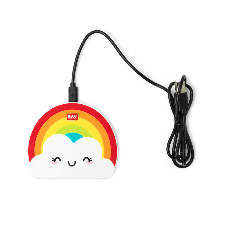 Tech | Legami Smartphone Wireless Charger Rainbow Weirs of Baggot St