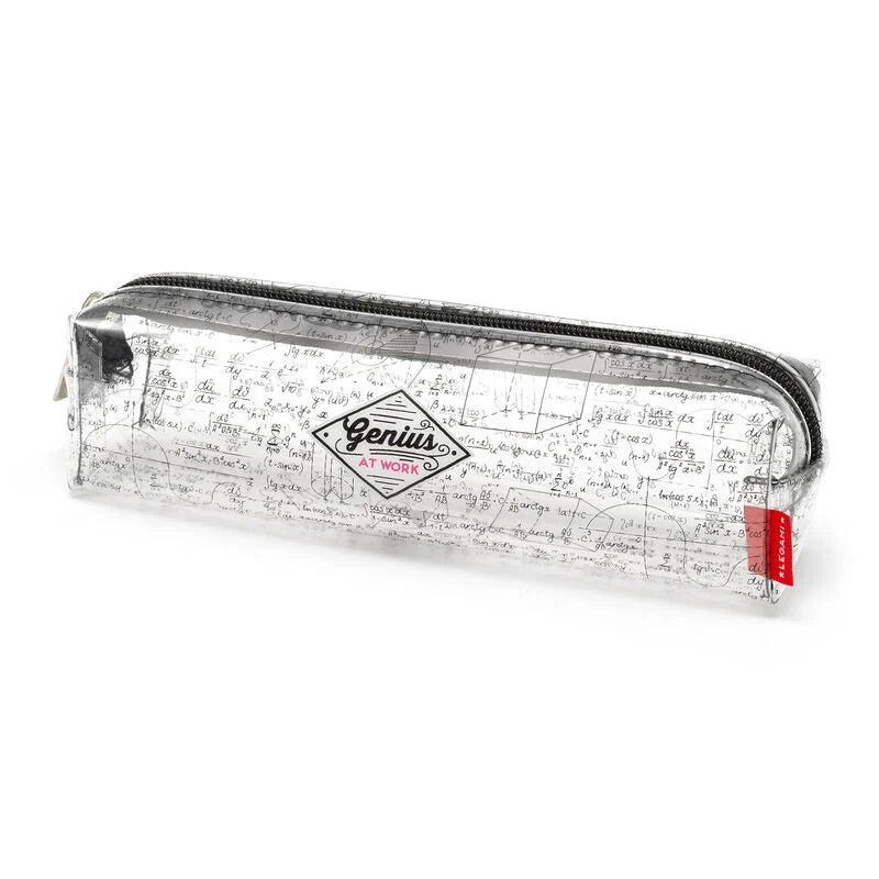 Back to School | Legami Transparent Pencil Case Genius by Weirs of Baggot St