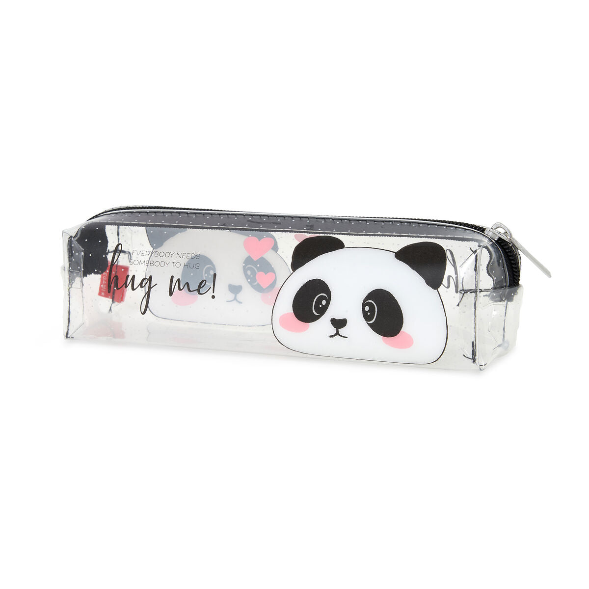 Back to School | Legami Transparent Pencil Case Panda by Weirs of Baggot St