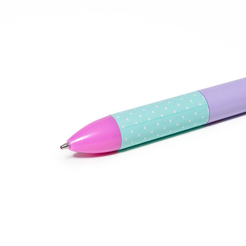 Back to School | Legami Two Colour Ballpoint Pen - Unicorn  by Weirs of Baggot St