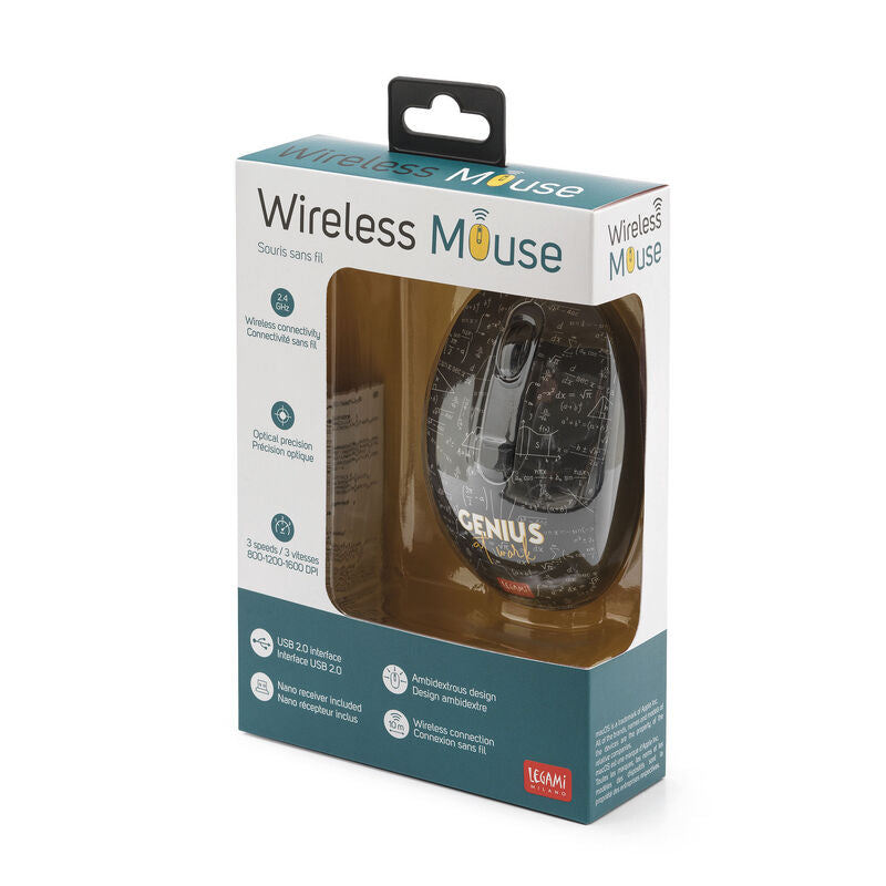 Tech | Legami Wireless Mouse USB receiver Genius by Weirs of Baggot St