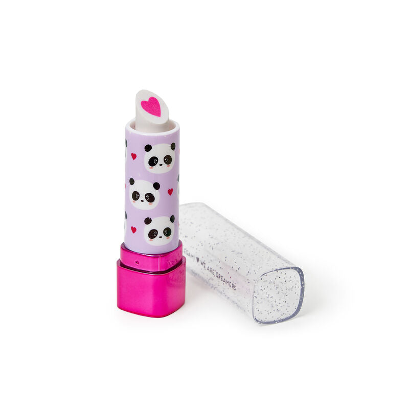 Back to School | Legami Xoxo Lipstick Scented Eraser Panda by Weirs of Baggot St