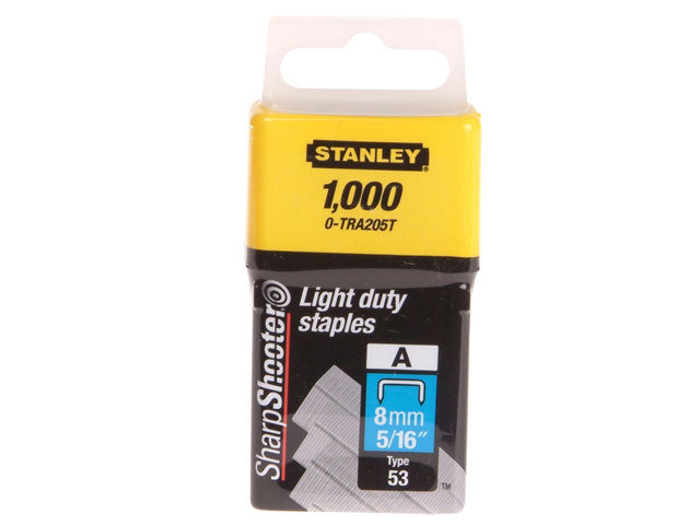 Tools | Light Duty Staples (1000 pack) - 8mm by Weirs of Baggot St