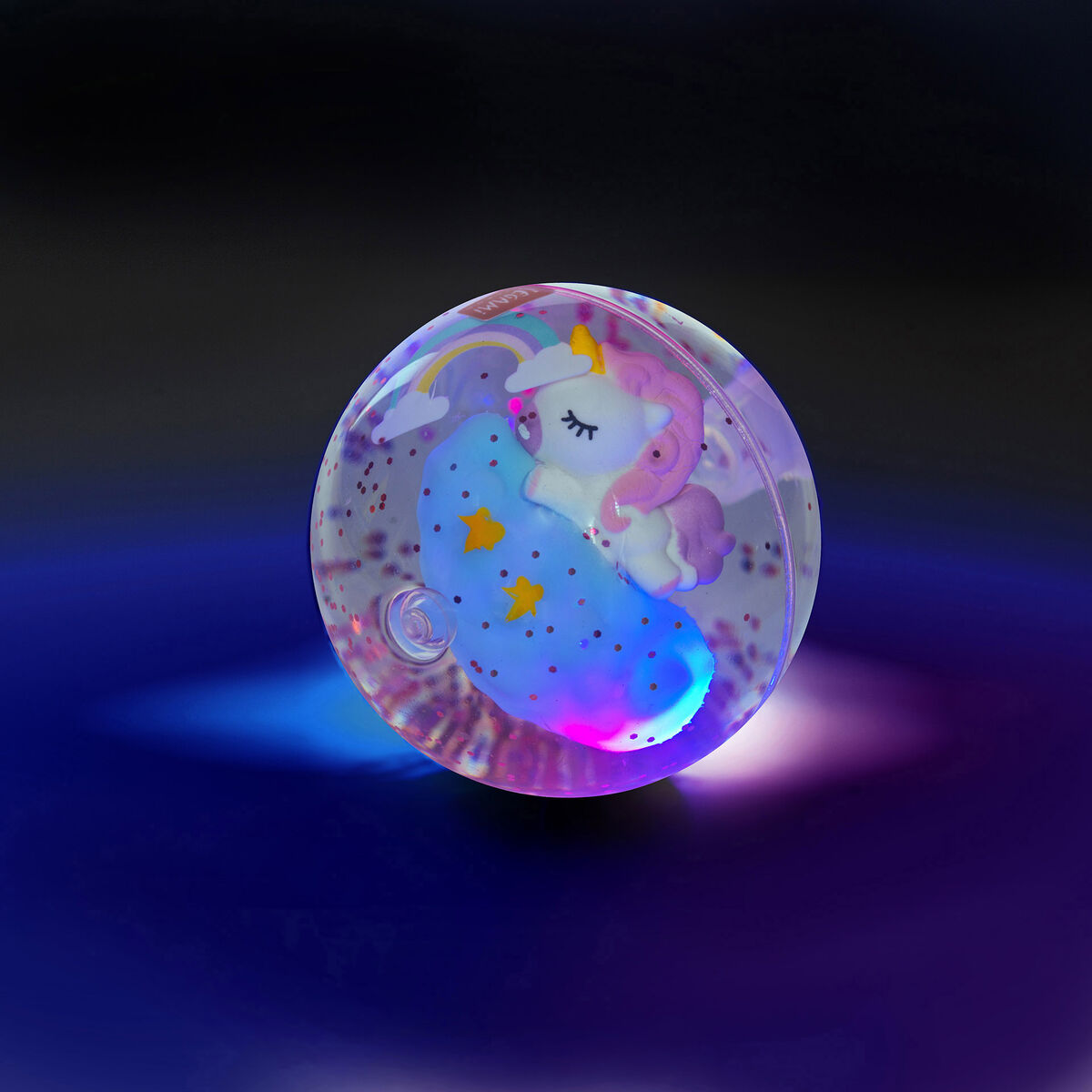 Gift | Legami Unicorn Light-up Bouncy Ball by Weirs of Baggot St