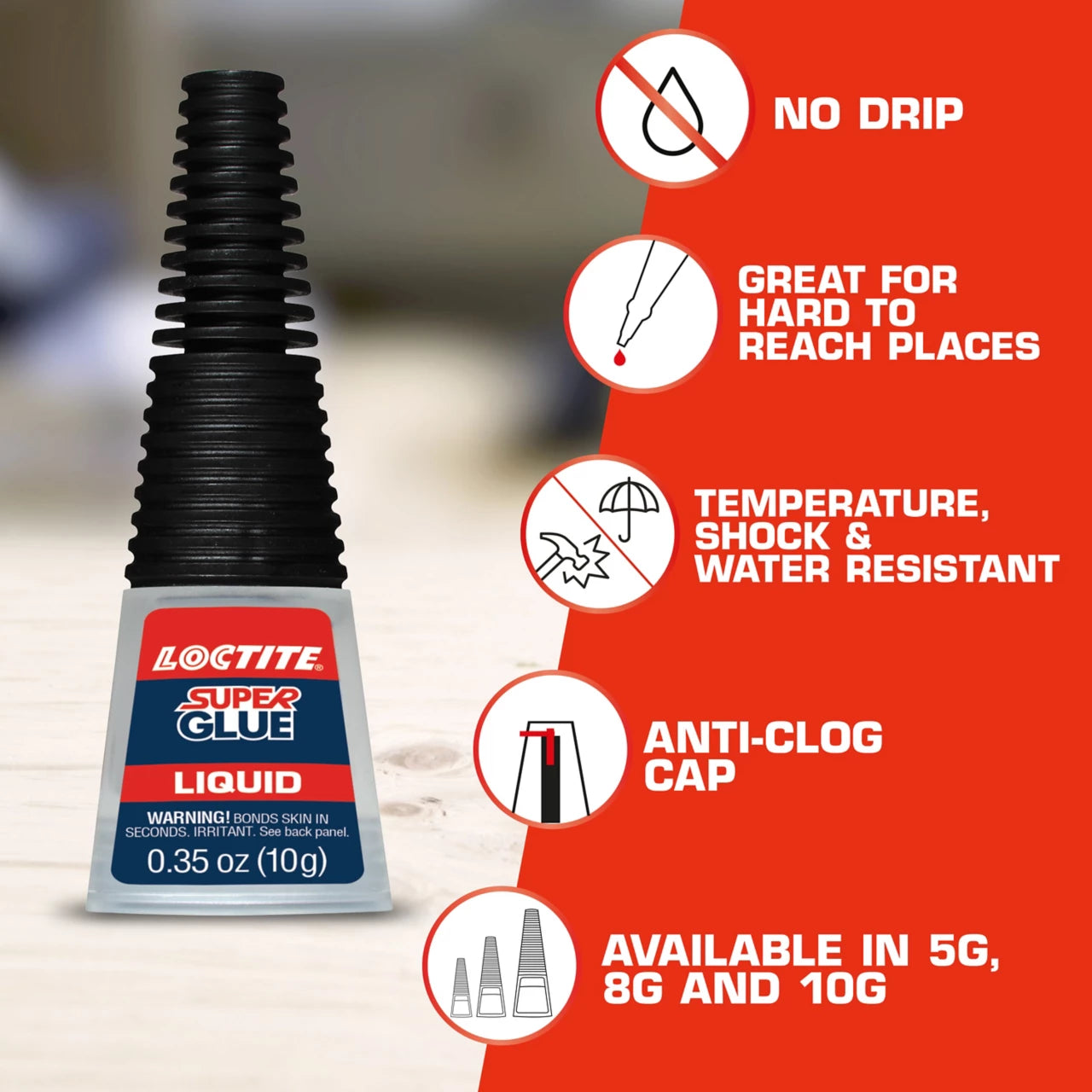 Adhesives | Loctite Super Glue 10g by Weirs of Baggot St