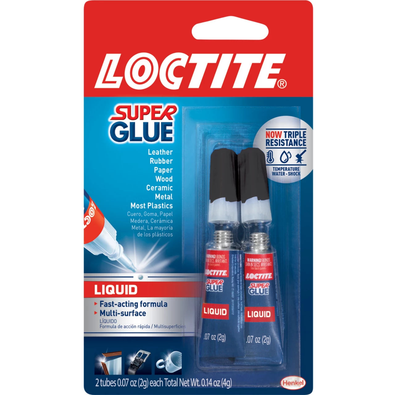 Adhesives | Loctite Super Glue Duo Liquid by Weirs of Baggot St
