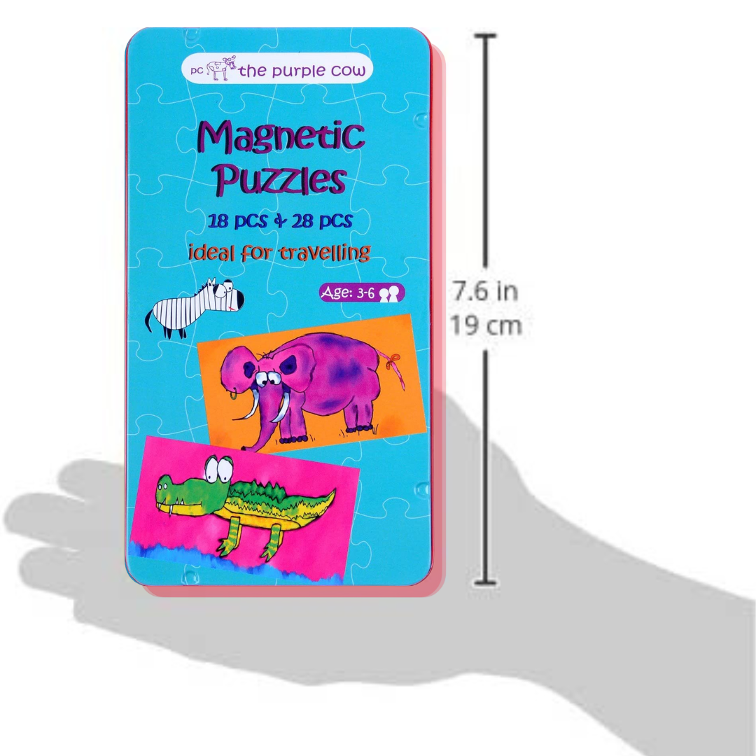 Magnetic Puzzles Magnetic Travel Game Purple Cow Magnetic Games by Weirs of Baggot St