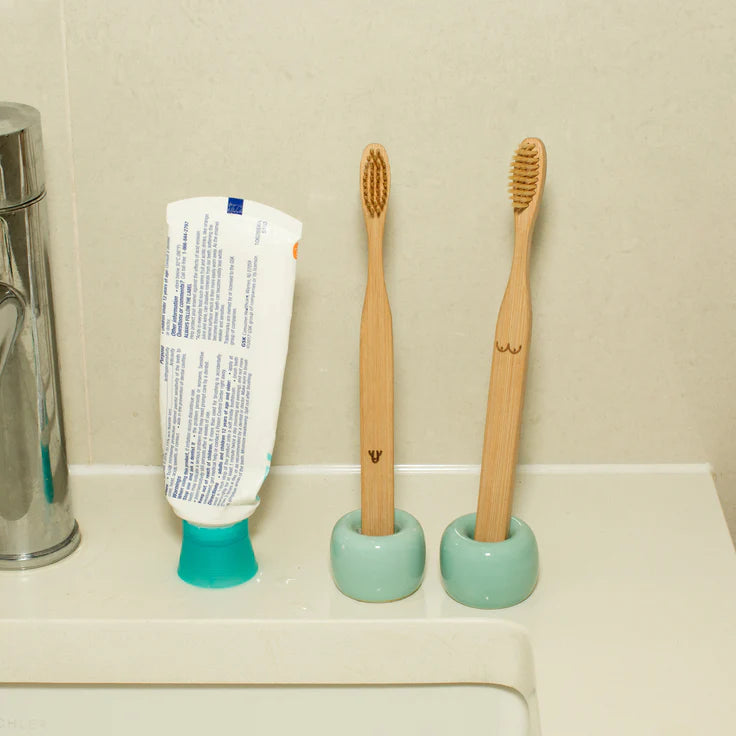 Fab Gifts | Kikkerland - Nudie Toothbrush Bamboo by Weirs of Baggot St