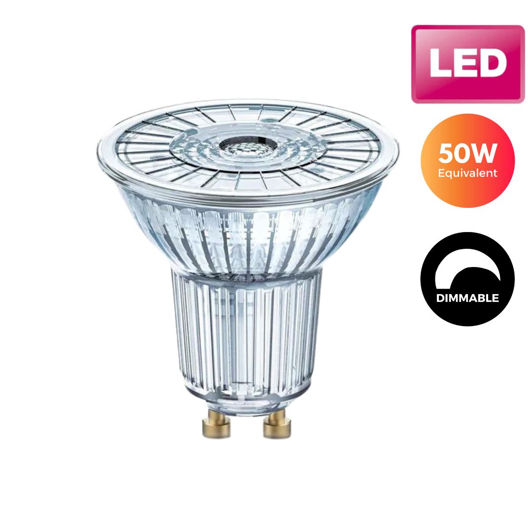 Osram Dimmable LED Superstar Light Bulb - 50W (GU10) Buy LED Light bulbs Online in Ireland with Weirs of Baggot St.  (2)