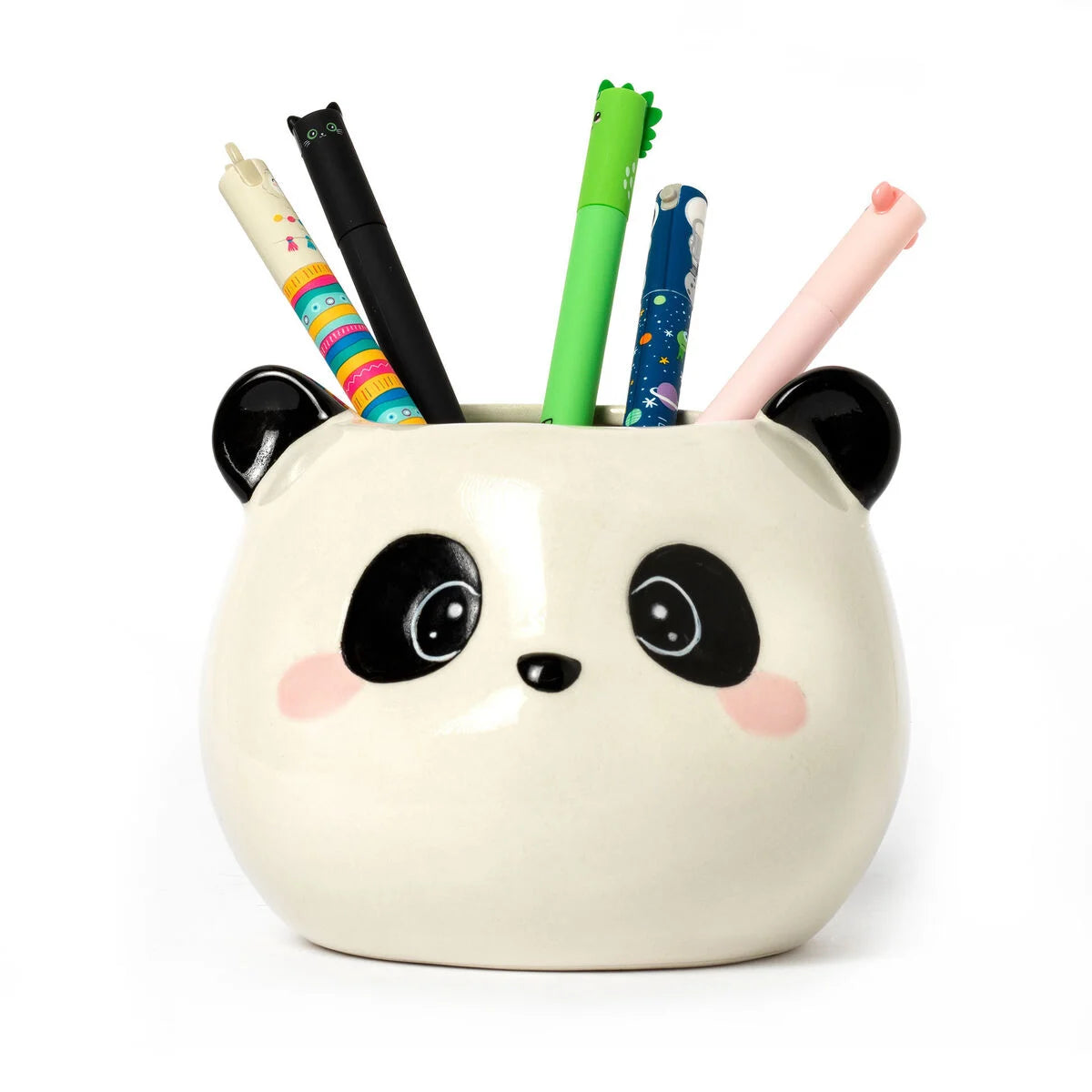 Fab Gifts | Legami Ceramic Pen Holder Panda by Weirs of Baggot Street