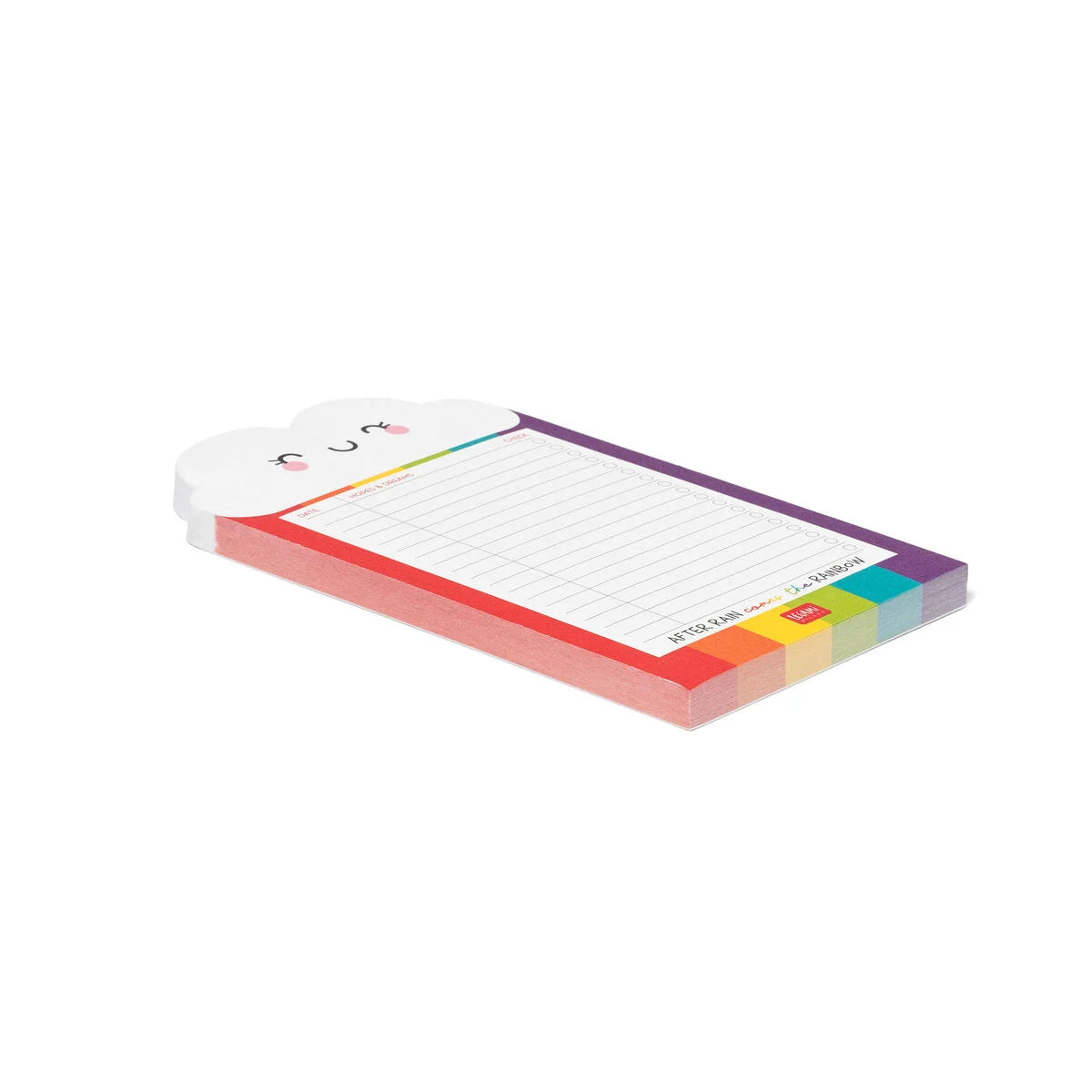 Fab Gifts | Legami Paper Thoughts Notepad Rainbow by Weirs of Baggot Street