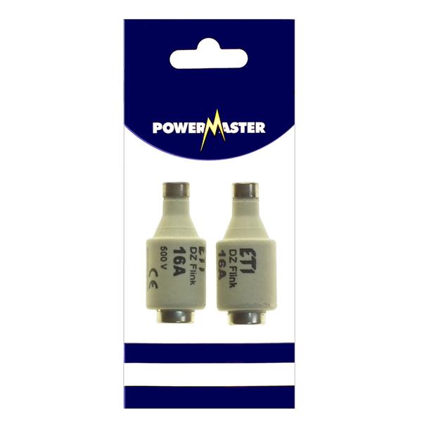 Fuses & Plugs| Powermaster 16 Amp DZ Fuse (2pk) by Weirs of Baggot St