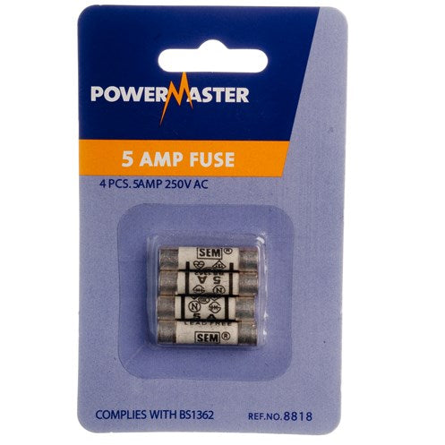 Fuses & Plugs| Powermaster 5 Amp Fuse by Weirs of Baggot St