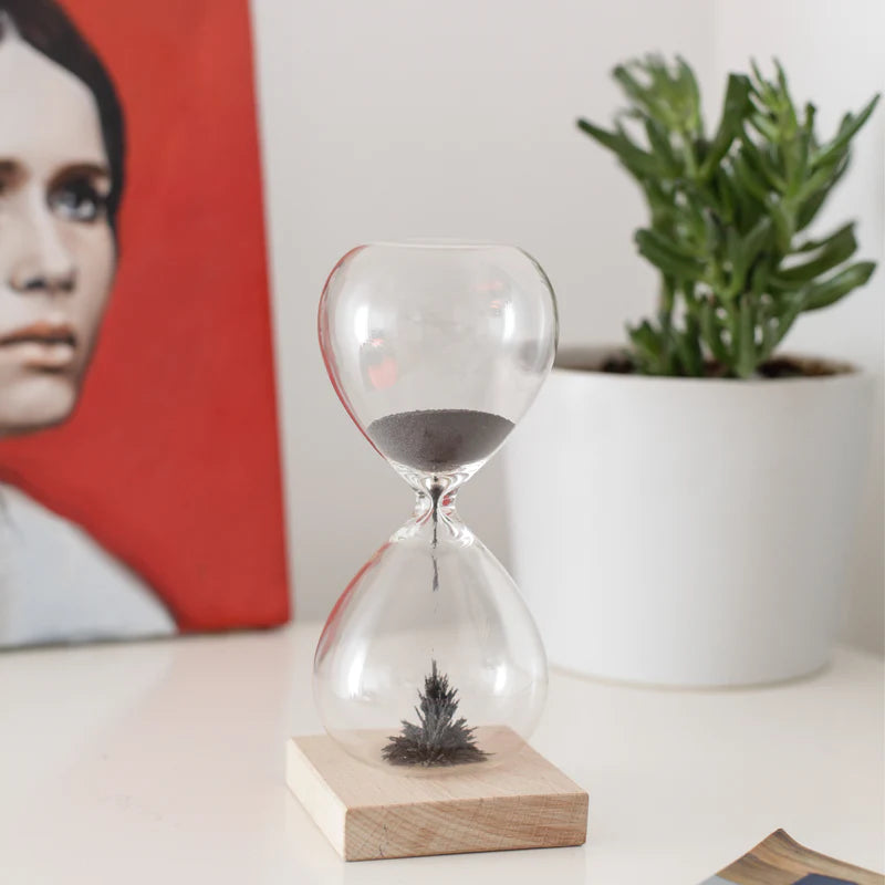 Fabulous Gifts | Kikkerland - Hourglass Magnetic Sand by Weirs of Baggot Street