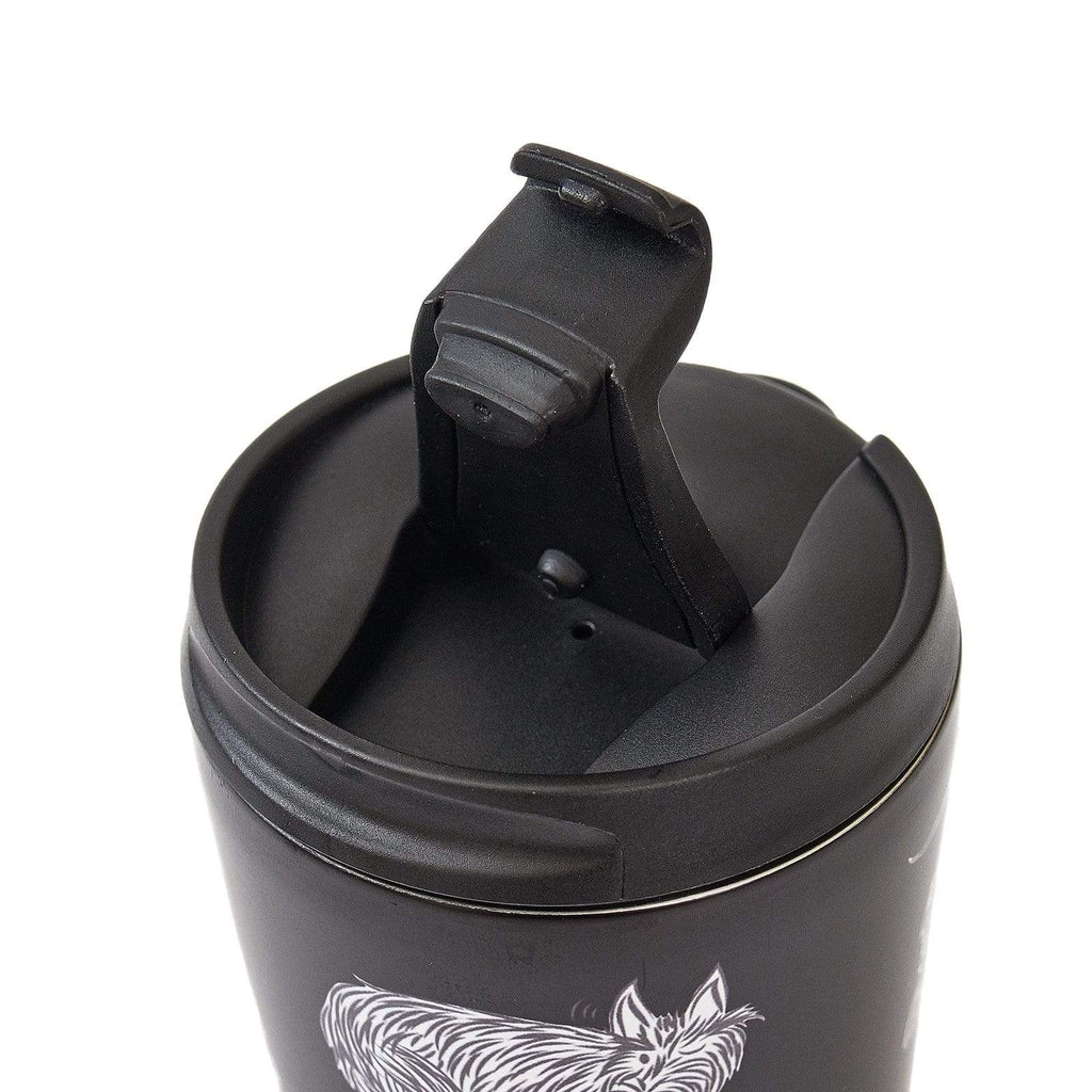 Sustainable Living | Eco Chic Black Scatty Scotty Thermal Coffee Cup by Weirs of Baggot Street