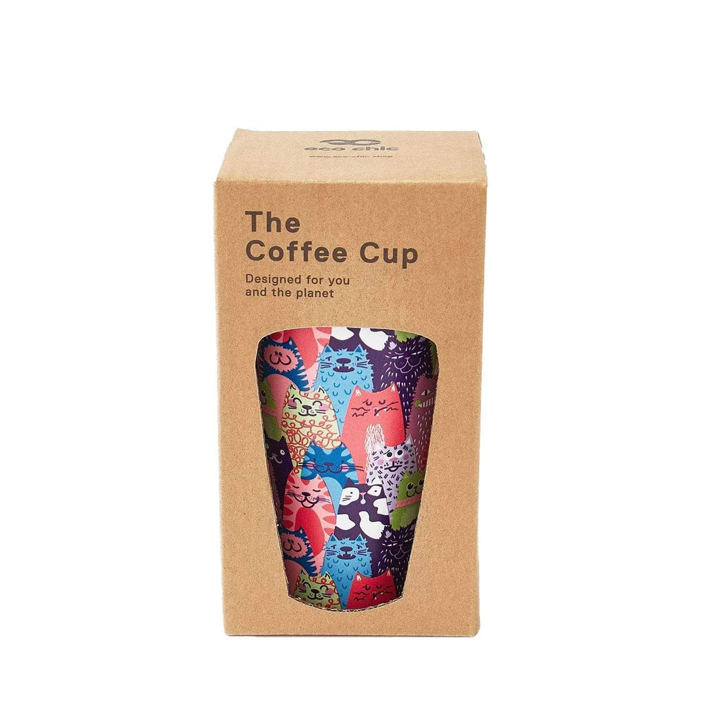 Sustainable Living | Eco Chic Multiple Stacking Cats Thermal Coffee Cup by Weirs of Baggot Street