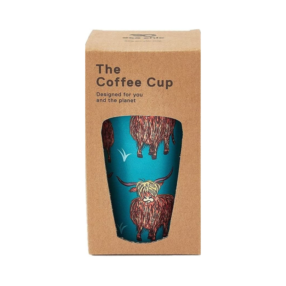 Sustainable Living | Eco Chic Teal Yack Thermal Coffee Cup by Weirs of Baggot Street