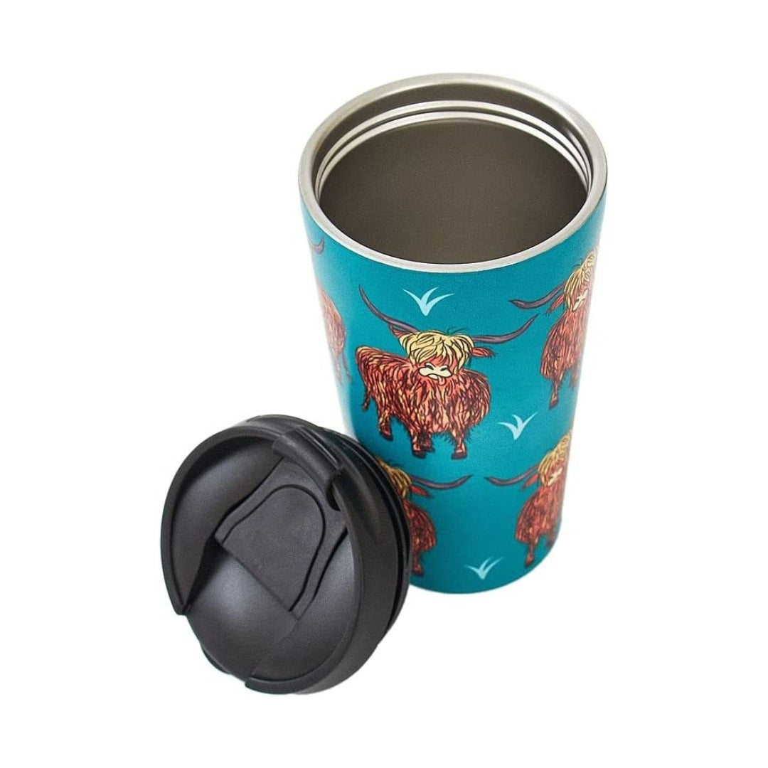 Sustainable Living | Eco Chic Teal Yack Thermal Coffee Cup by Weirs of Baggot Street