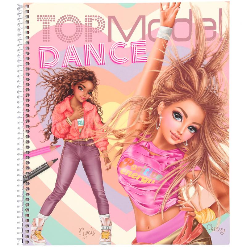 Bubs & Kids | TOPModel DANCE Colouring Book by Weirs of Baggot Street