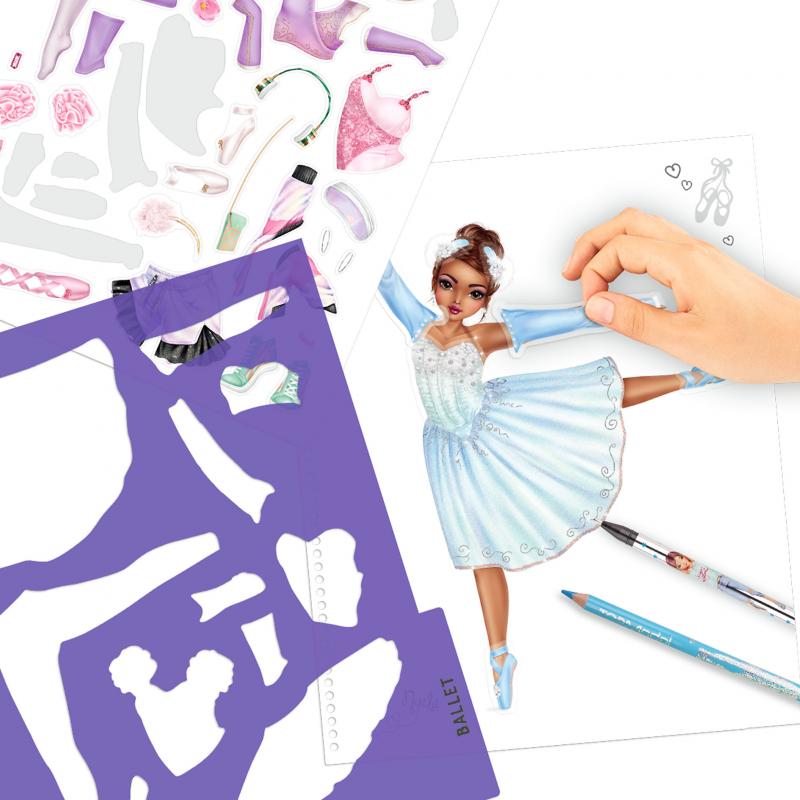 Bubs & Kids | TOPModel DANCE Colouring Book by Weirs of Baggot Street