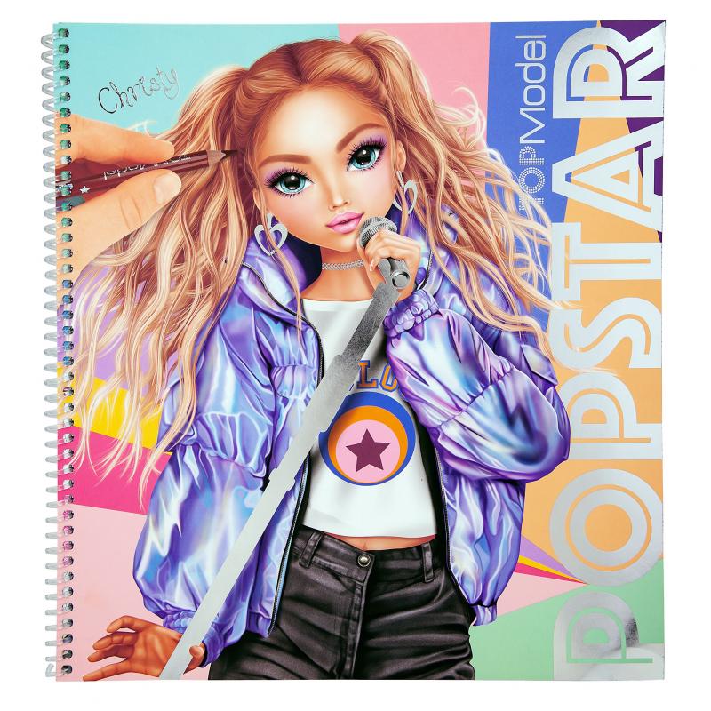 Bubs & Kids | TOPModel POPSTAR Colouring Book by Weirs of Baggot Street