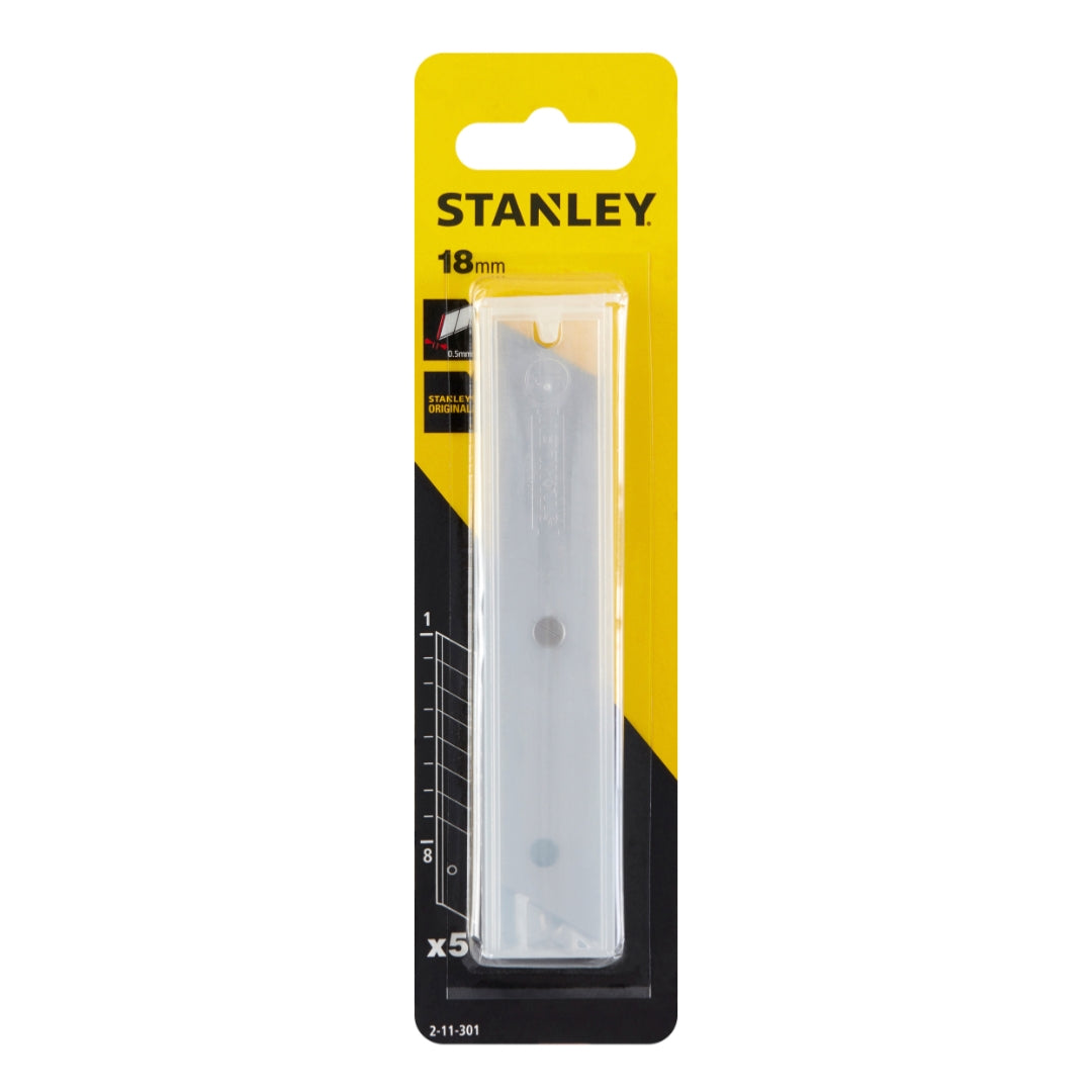Tools | Stanley 18mm Blades 5 pack by Weirs of Baggot Street