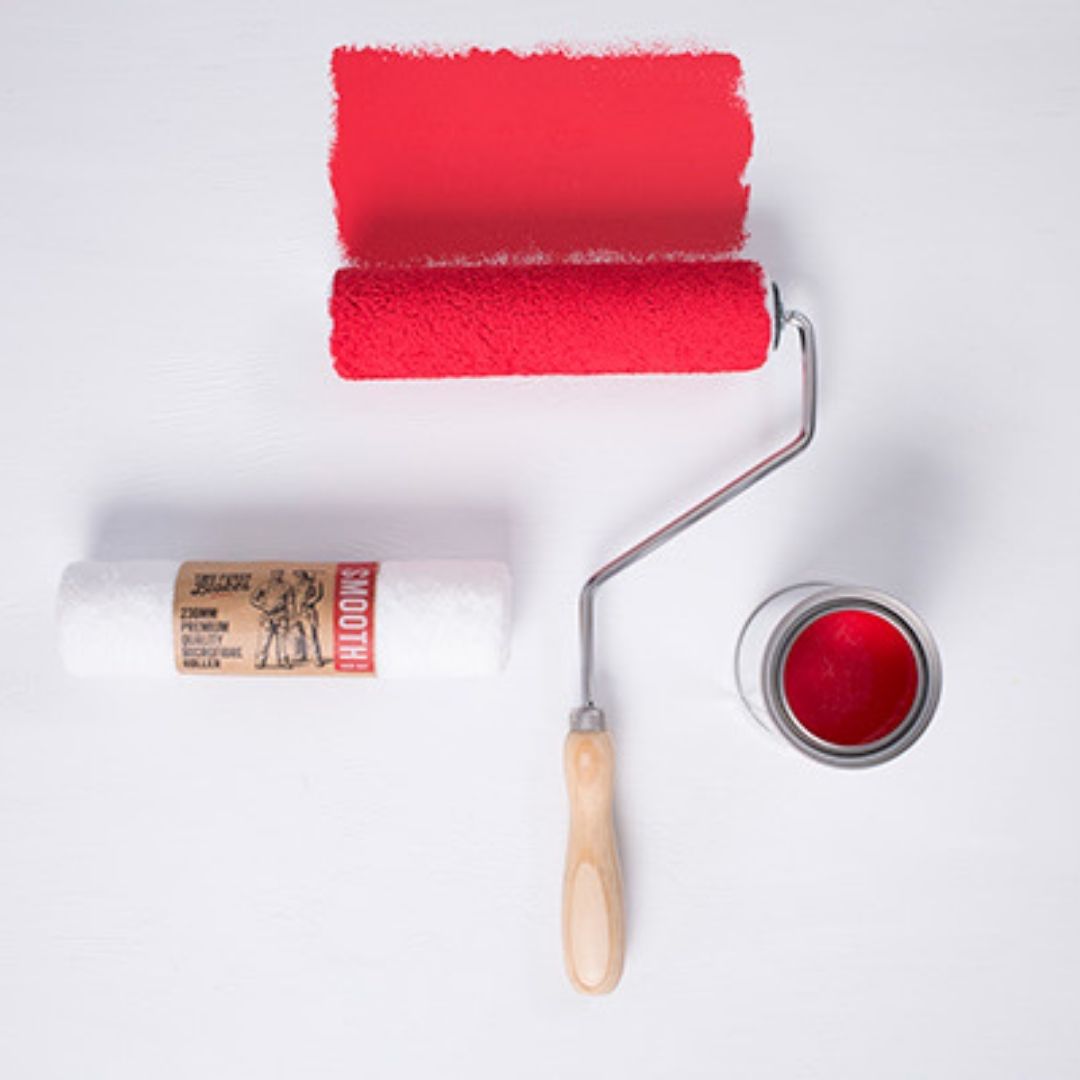 Paint Tools | Two Fussy Blokes 230mm Premium Quality Microfibre Roller 9inch Smooth 9inch  by Weirs of Baggot St