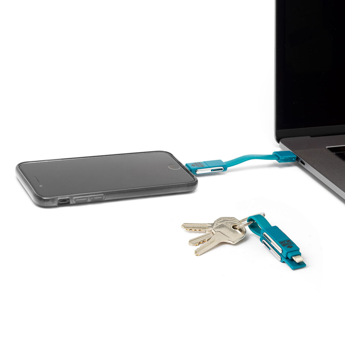 Fab Gifts | Legami 6-in-1 Keychain Charging Cable by Weirs of Baggot Street