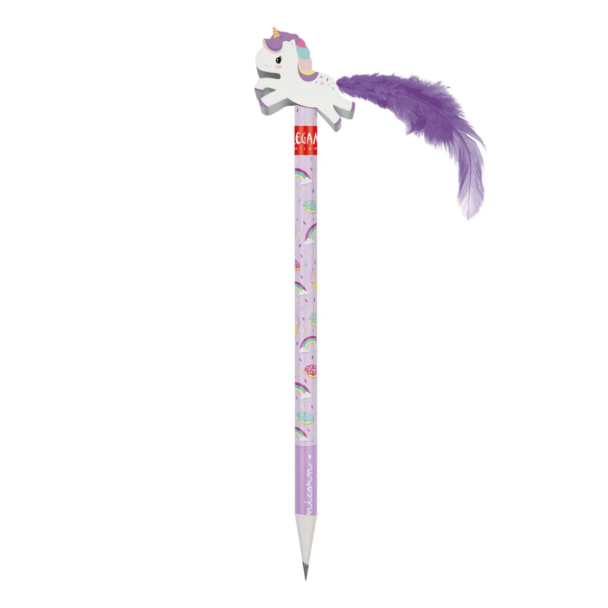 Fab Gifts | Legami Unicorn Pencil With Eraser by Weirs of Baggot Street