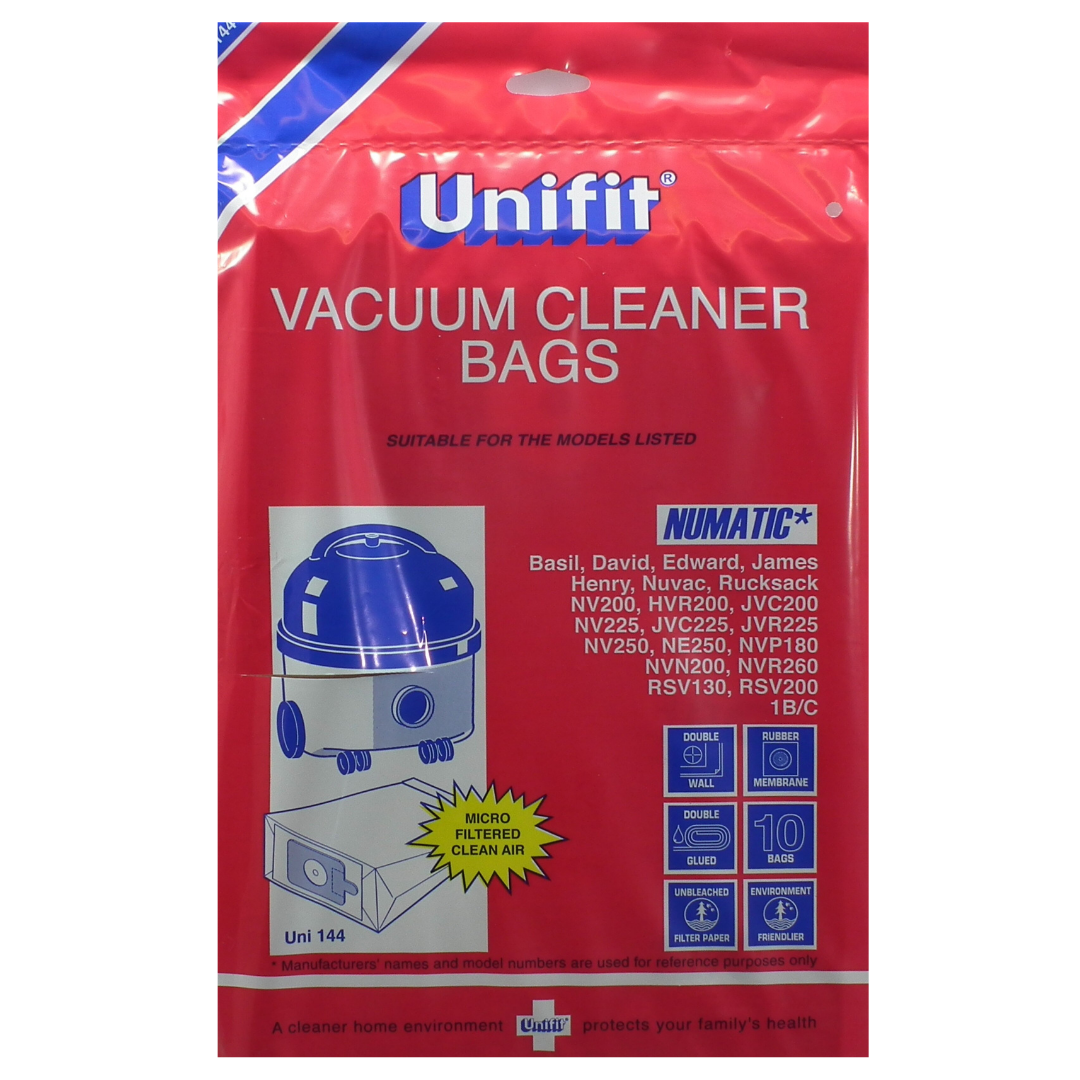 Hoover Bags | Uni-144 Unifit Dust bags by Weirs of Baggot St