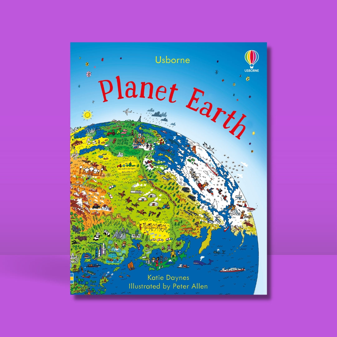 Usborne Book & Jigsaw: Planet Earth 300 piece - Little Bookworms by Weirs of Baggot Street