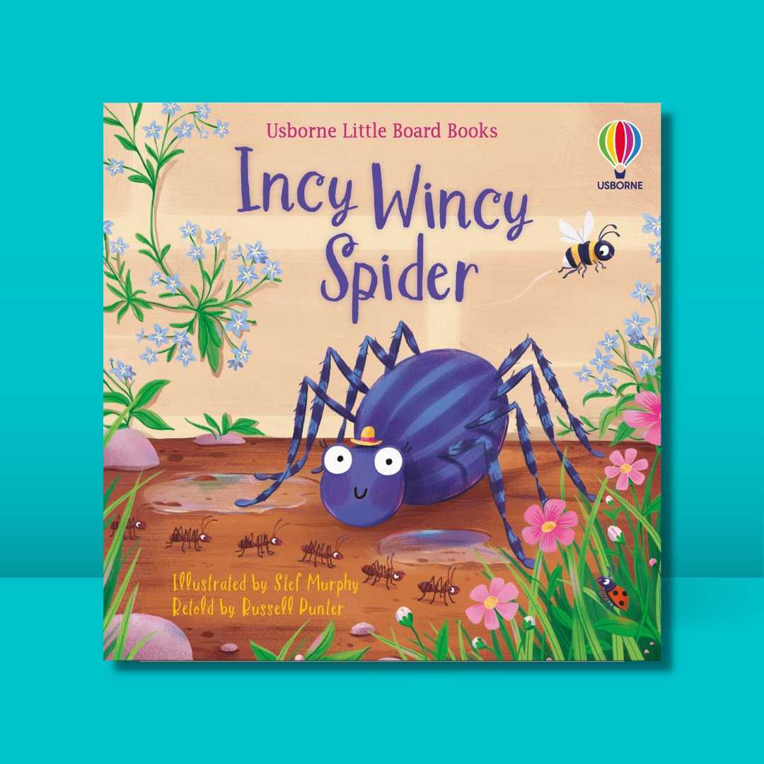 Usborne Little Board Books: Incy Wincy Spider - Little Bookworms by Weirs of Baggot Street