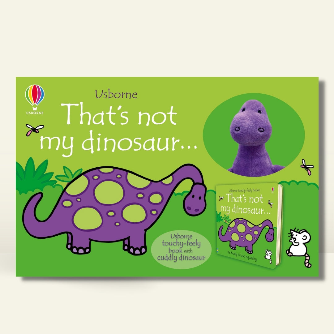 Usborne That's not my dinosaur Book and Toy - Little Bookworms by Weirs of Baggot Street