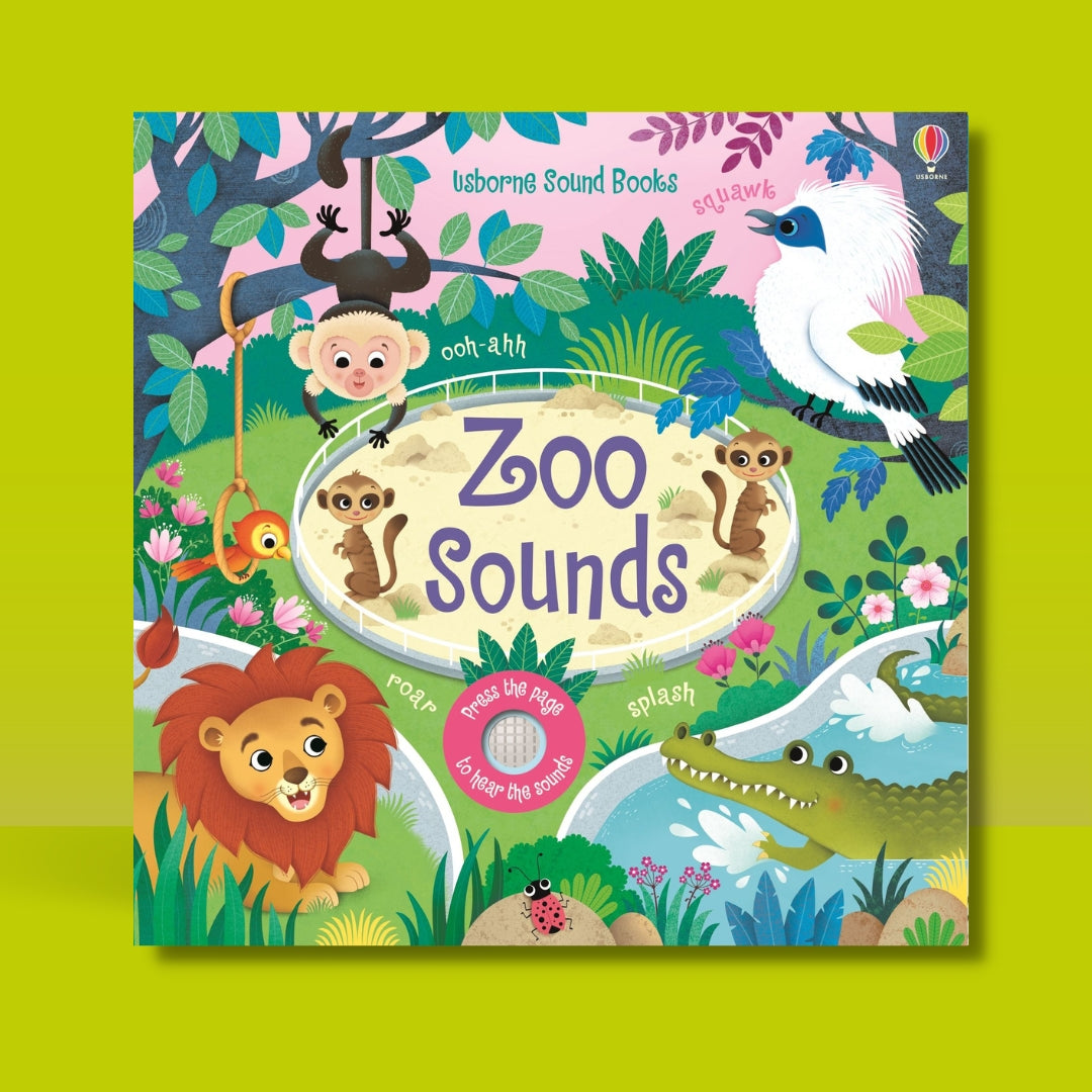 Usborne Zoo Sounds - Little Bookworms by Weirs of Baggot Street