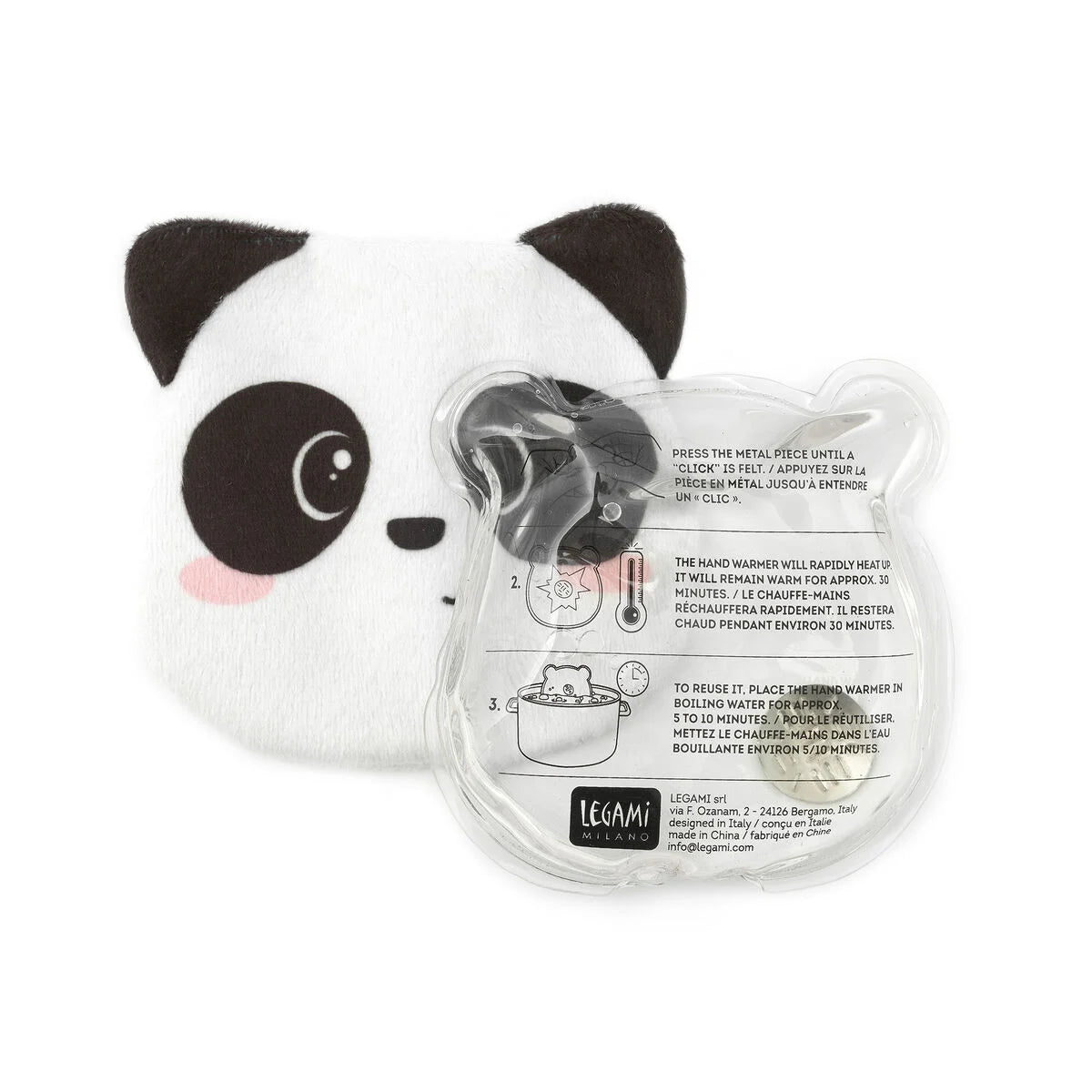 Fab Gifts | Legami Hand Warmer Panda by Weirs of Baggot Street