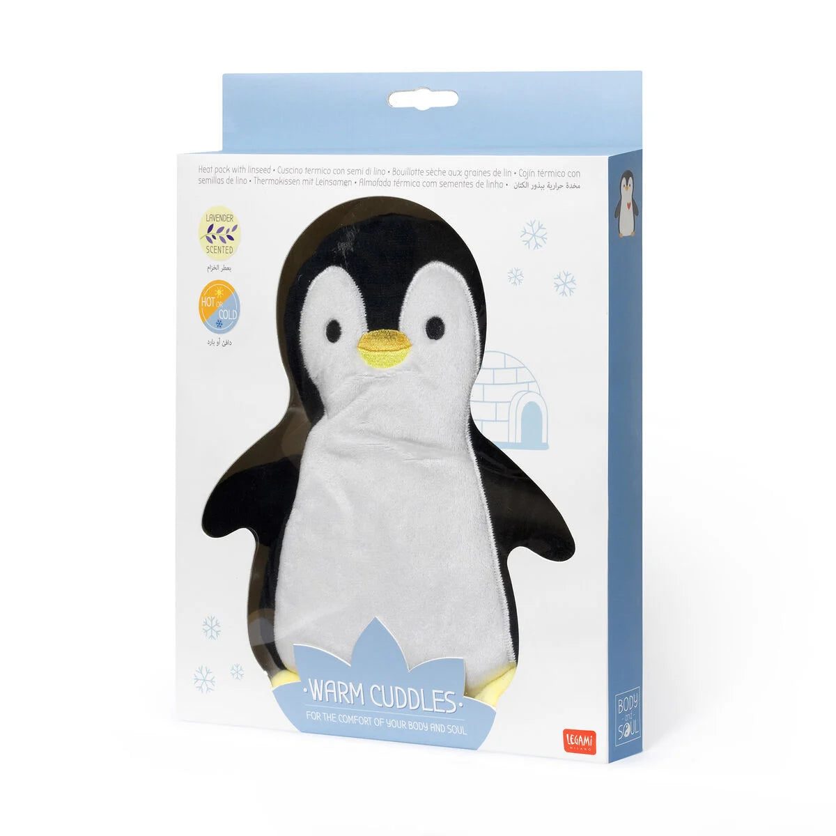 Fab Gifts | Legami Warm Cuddles Heat Pack Penguin by Weirs of Baggot Street