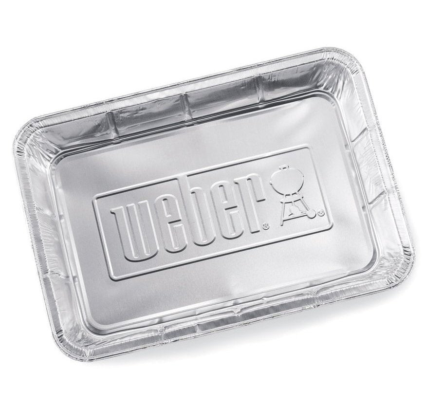 BBQ Collection | Weber Foil Pans Large 10 Pcs by Weirs of Baggot St