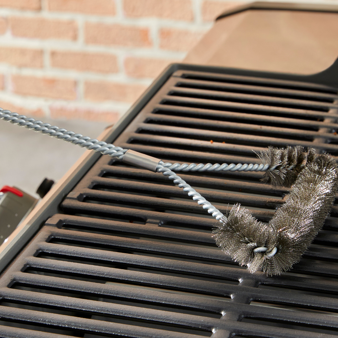 BBQ Collection | Weber Three-Sided Grill Brush 46cm Weirs of Baggot St